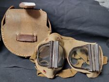 WW2 imperial Japanese Army Dustproof glasses goggles with Case IJA picture