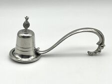 Vintage Shirley Williamsburg Polished Pewter Candle Snuffer picture
