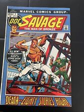 Doc Savage The Man of Bronze # 1  Marvel Comics 1972 The first Super Hero NM picture