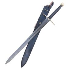 Einherjar Blade of Valhalla Damascus Steel Viking Long Sword picture