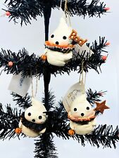 Bethany Lowe Designs: Halloween, Michelle Allen, Little Boo Ornaments, Set of 3 picture