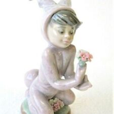 Lladro # 1507-A Boy and his Bunny ~ Last One picture