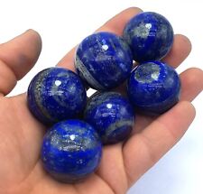 6 Pcs Great Quality Blue Lapis Lazuli Ball,Spheres,Lapis Spheres picture