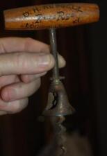 Rare 1890's D.H. RUSSELL PURE RYE LOUISVILLE KY.ADVERTISING CORKSCREW OPENER picture