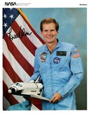BILL NELSON signed 8x10 NASA ASTRONAUT litho photo picture
