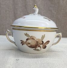 Royal Copenhagen Brown Rose Sugar Bowl with Lid picture