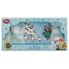 LE 800 Frozen Fever Elsa Olaf Princess Anna Disney Store Boxed Limited Pin Set picture
