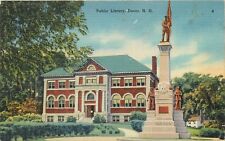 Public Library Dover New Hampshire NH pm 1948 Postcard picture