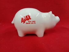 Vintage Advertising Piggy Bank -  AJAX 