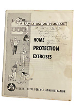 Vintage 1957  Federal Civil Defense Administration EMERGENCY SANITATION brochure picture