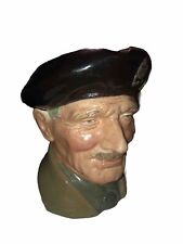 ROYAL DOULTON 'MONTY' D6202 LARGE CHARACTER JUG 1946 - WORLD WAR II picture