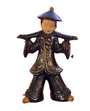 Vintage Mid-Century Modern Chinoiserie Ceramic Figurine picture