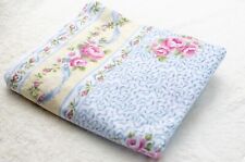 Cannon Queen Sz Floral Sheet Blue Yellow Pink picture
