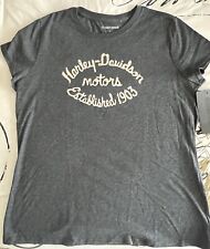 Harley Davidson Women’s Heather Gray T-shirt~Size XL~New With Tags picture