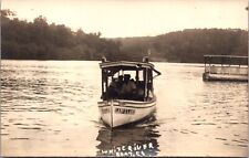 1923 Real Photo PC Lady of the Lake White River Boat Co Lake Taneycomo, Missouri picture
