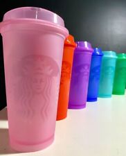 Starbucks Oversized Logo Reusable 16 oz Hot Cups (6-Pack) - Summer 2021 - NEW picture
