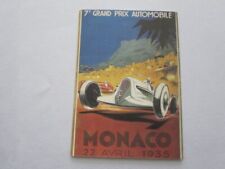 1935 Monaco Grand Prix Automobile Racing Car Postcard Post Card - Reproduction  picture