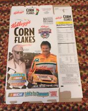 Vintage Cereal Box KELLOGG'S Red Byron CORN FLAKES 1998 Terry Labonte 18 oz picture