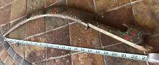 vintage Moroccan Nimcha curved sword and scabbard 14” blade with Inlays Nice picture