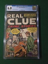 REAL CLUE CRIME STORIES VOL. 2 #7 CGC 6.0 SIMON & KIRBY ART 1947 picture