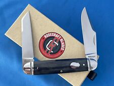 RoseCraft Blades RCT012 Briarpatch Jack Knife Smoky Gray Bone D2 Tool Steel picture