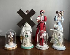 Avon Mrs. Albee President's Club Award Full Size Figurines Lot of 2 + Mini picture