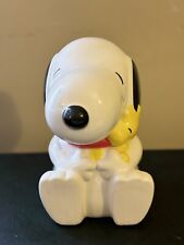 RARE Snoopy Cookie Jar Vintage Peanuts Ceramic Cookie Jar Gibson Overseas Inc picture
