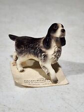 Retired Hagen Renaker English Springer Spaniel Dog ON CARD picture