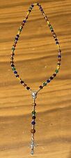 Handmade Multi Gemstone Rosary Necklace picture