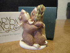 Harmony Kingdom Choked Up Hamsters Heimlich Maneuver UK Made 200 RARE picture