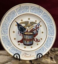 VTG Avon Freedom American Collector's Plate 1974 Patriot Enoch Wedgwood England  picture