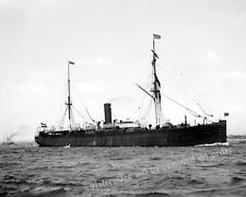 Photograph Hamburg American Line Steamship S.S. Suevia Year 1893  8x10 picture
