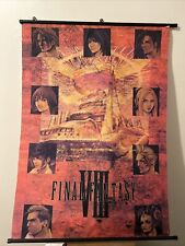 Rare Final Fantasy VIII Wall Hanging Tapestry  Scroll Wall Decor 43 1/2