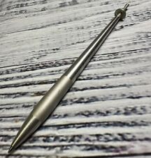 RARE Tombow Zoom V472 LA NAVE Series Mechanical Pen Silver Steel H5 Japan *READ picture