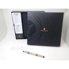 CROSS Fountain Pen Limited 150th Anniversary Gold Plating Nib XF 18K picture