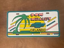 Don Mealey Chevrolet Orlando Florida License Plate Booster Plastic picture