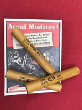 inert dynamite sticks, set of 3 with safety poster, replica airsoft mining picture