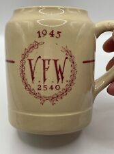 Vintage 1945 VFW Post 2540 Commemorative Mug Stein Walker China picture