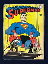 SUPERMAN #21 / DC Comics / 1943 / Classic Cover by Jack Burnley / 3.0 - 3.5 picture