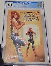 Amazing Mary Jane #1 CGC 9.8 WP J. Scott Campbell Variant Cover Marvel 2019 picture