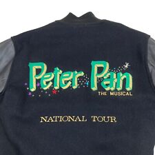 VTG Peter Pan the Musical National Tour Bomber Jacket Stormin Norman Disney Sz S picture