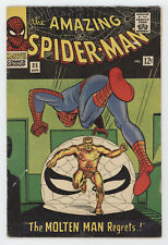 Amazing Spider-Man 35 Marvel 1966 VG Molten Man Stan Lee Jack Kirby picture