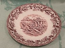 Set of 5 Small Vintage Fine Staffordshire Ware Plates picture