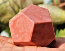 75mm Pink Bustamite Quartz Crystal Healing Reiki Stone Meditation Hexagon Ball picture