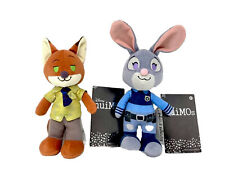 Disney Parks nuiMOs Zootopia Judy Hopps And Nick Wilde Plush Dolls Set Of 2 NEW picture