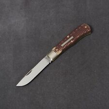 Great Eastern Cutlery GEC 72 Plainsman - Stained Jigged Muslin Micarta picture