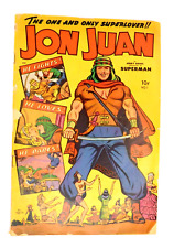 Jon Juan #1 Comic Book Jerry Siegel 1950 Rare  picture