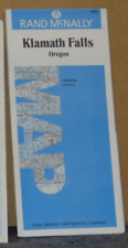 1987 Rand McNally Street Map of Klamath Falls, Oregon picture