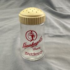 Vintage Leinenkugel’s Beer Salt Pepper Shaker Retired Logo Wisconsin Brewery  picture