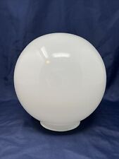 Vintage Light Globe Fixture White Round Glass Pendent Ceiling Shade 4